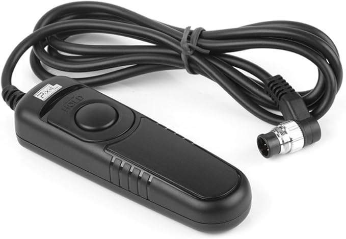 Pixel Remote Commander Shutter Release Cable DC0 Shutter Remote Control Cable for Nikon Fujifilm Kodak Replaces Nikon Remote Cord MC-30A