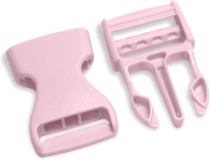 Buckles for Straps Set of 4 Pcs Plastic Buckle Clip Quick Side Release Plastic Fastener