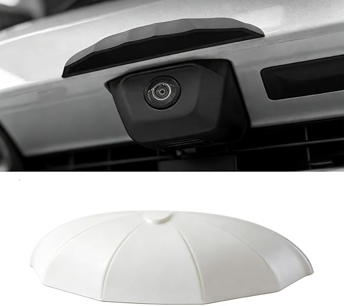 Car Reverse Camera Rain Shield - Wide Design Silicone Cover, Anti-Rain Protection for Clear Rear View