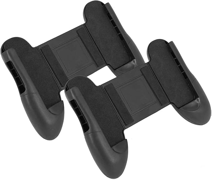 2pcs Game Clutch Universal Grip Adjustable Phones Mobile Controller Phone Game Grip Case Ergonomic Design Game Grip Handle Controller Stand Holder Joypad for iPhone 12/13/14 Pro Max/ Galaxy S22/23