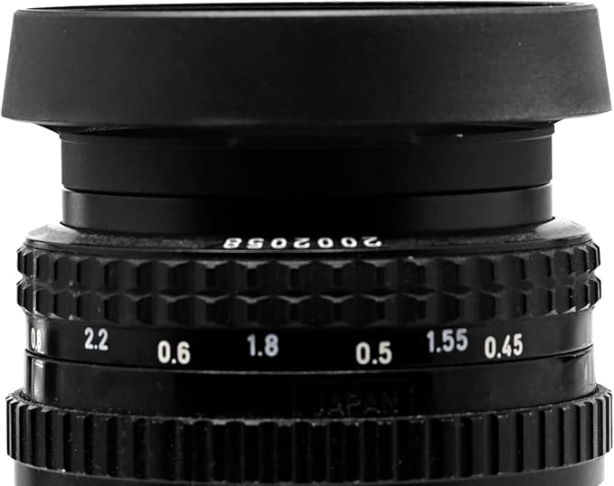 Fotasy Metal Curved Lens Hood - 40.5mm Vented Hood for Fuji, Leica, Olympus, Panasonic, Sony Lenses