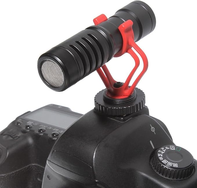 Smartphone Video Rig Mount Cage Hand Grip Stabilizer & Mini 49 LED Light & On-Camera Microphone Kit for iPhone 6 6s 7 8 Plus X Xs Max XR Samsung Note 8 9 Android (4in -7in)