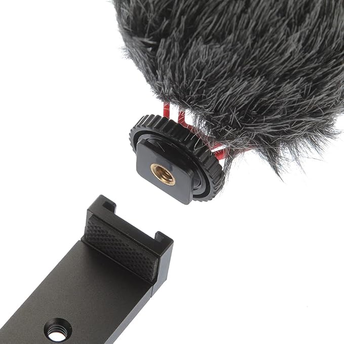 FocusFoto Video Cage Handle Rig + Mini Tripod Kit for Smart Phone