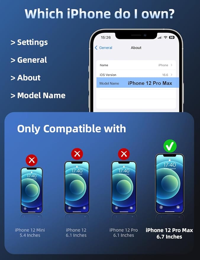 ruwa Privacy Screen Protector for iPhone 12 Pro Max [6.7 Inch][3-Pack] Anti-peep Tempered Glass Film with Easy Installation Alignment Frame, 9H Hardness, Scratch Resistant, Case Friendly