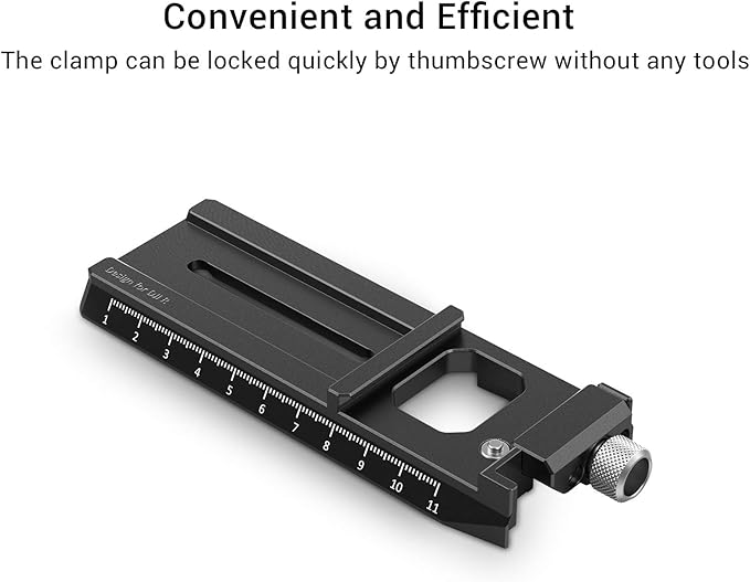 SMALLRIG 5.5'' Camera Quick Release Plate Adapter for Arca-Swiss for DJI RS 5 / RS 4 / RS 4 Pro / RS 2 / RSC 2 / RS 3 / RS 3 Pro & for Ronin-S Gimbal