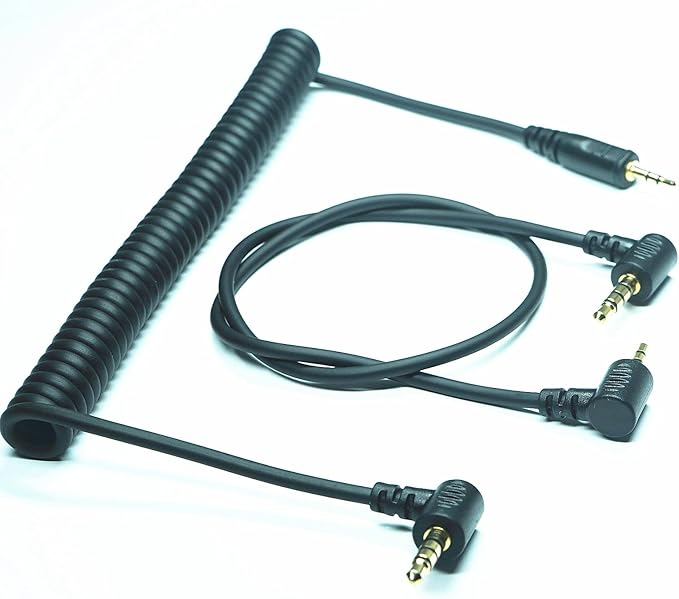 2.5MM-SL2 Shutter Release Cable is Suitable for Leica Camera SL2/SL2S/SL3/SL3S Focusing and Photography Cables It is Suitable for Connecting to Camera Remote Controls Such as JJC/Pixel 221/aodelan