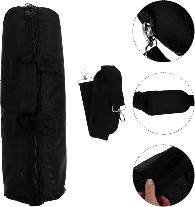 15.72 Padded Tripod Carrying Case Bag with Shoulder Strap Padded Carrying Bag for Tripods, Monopods, Speaker Stands, Boom Stands, Camcorder, Mic Stands