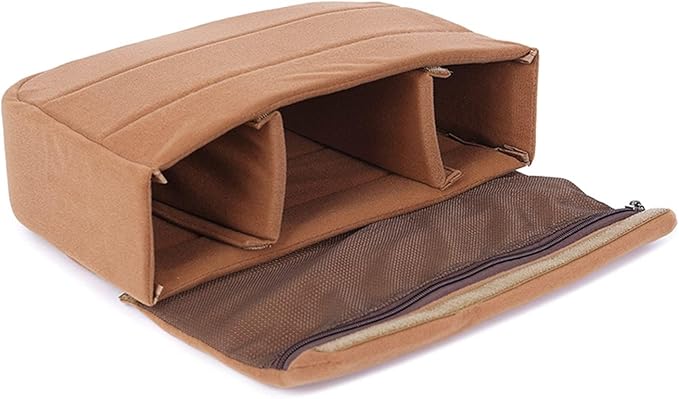 Jippedea Backpack Shockproof Foldable Camera Inserts Bag,Camera Lens Divider Storage Organizer,Padded Divider Case for Camera Bags Suit for Sony,Canon,Nikon