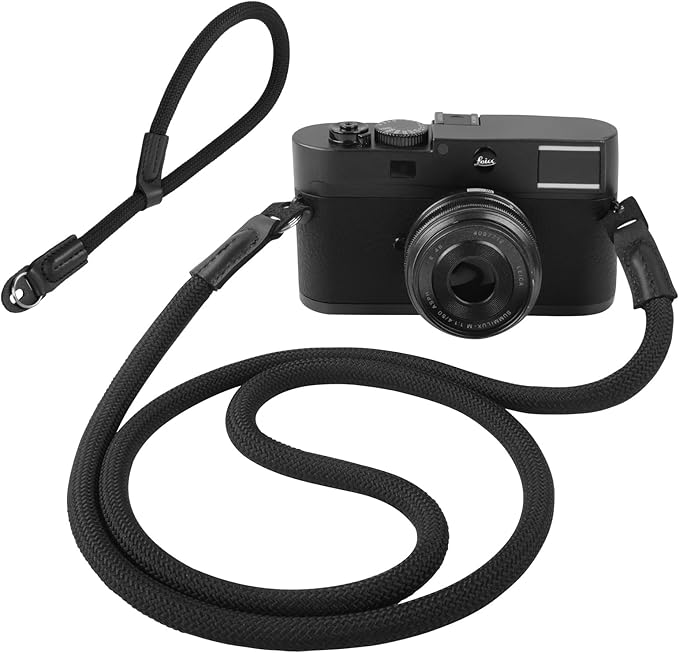 ARVOK 2 Pack Camera Strap with Camera Wrist Strap, 110cm Climbing Rope Camera Strap, Camera Neck Shoulder Strap for Nikon Canon Sony Fuji Micro Single and SLR DSLR Camera