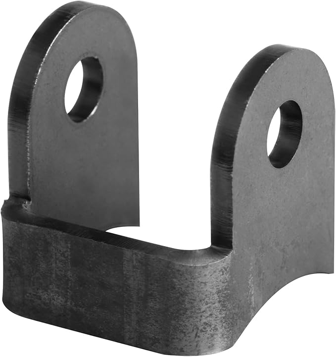 4 Pcs Shock Mount Bracket, Curved Weld On Bracket Axle for Truck, Trailer