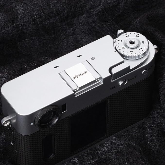 Camera Metal Hot Shoe Cover Suitable for Nikon Z5 Z6 for Fuji X100VI X100V X-T30 X-T50 X-T5 for Olympus