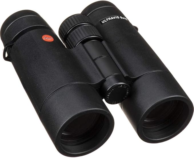 Leica 8x42 Ultravid HD-Plus Binoculars (40093) + Backpack + Full Size Monopod + Cleaning Set + 2 x Cap Keeper + Neck Strap