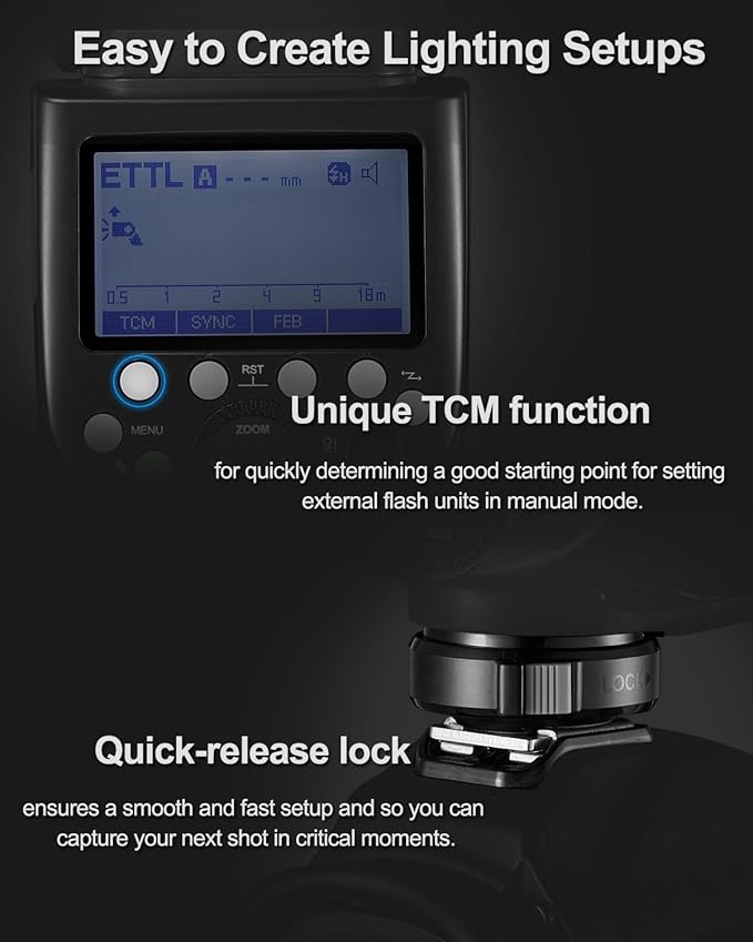 Godox TT685II-N I-TTL HSS 1/8000s GN60 2.4G Wireless Master Slave Off Flash Speedlite Speedlight Compatible for Nikon Cameras with Diffuser