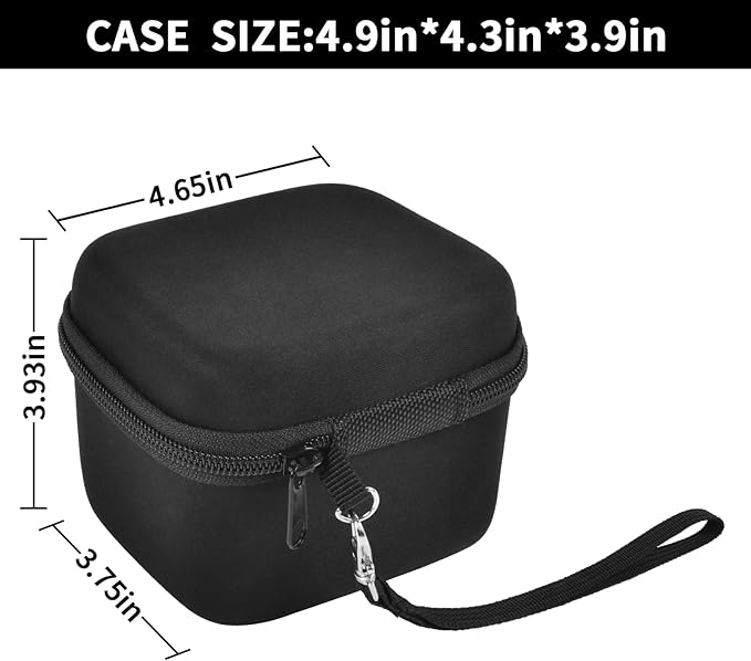 ANKHOH Case for Dylanto/for DUDUDRAGON/for Yehtta/for Gofunly/for LETSHAH Kids Camera Instant Print, 1080P Kid Cameras Storage Organizer Gifts Bag for Printing Paper and Toy Accessories,Black-Only Box