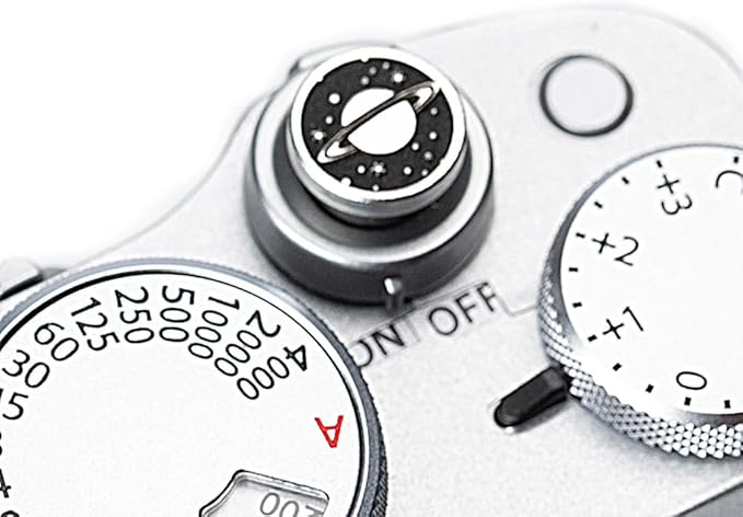 DBZZ Camera Metal Shutter Button Cute for Nikon z30/z50/d810/d610 for Fujifilm X-T4 X-T30 X-T200 X-Pro3 X-Pro2 X-E4 X-A7 X-A5 (Aluminium Button)