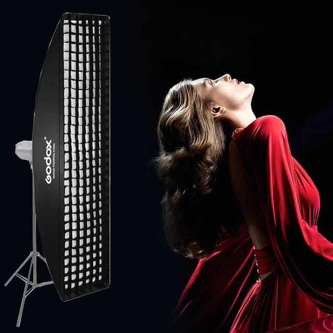 GODOX 50x130cm / 20"x51" Honeycomb Grid Softbox Bowens Mount for Shooting Flash Speedlite