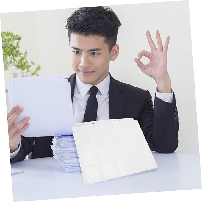 30pcs Acid Film Negative Holder Sleeves Storage Binder for Organizing Film Negatives Portable Document Storage for Preservation and