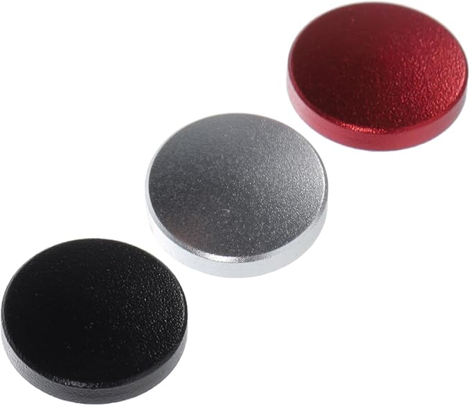 DOITOOL 3pcs Replacement Camera Shutter Release Button Concave Design for Enhanced Comfort and Control Compatible Camera Models Easy Installation and High Durability