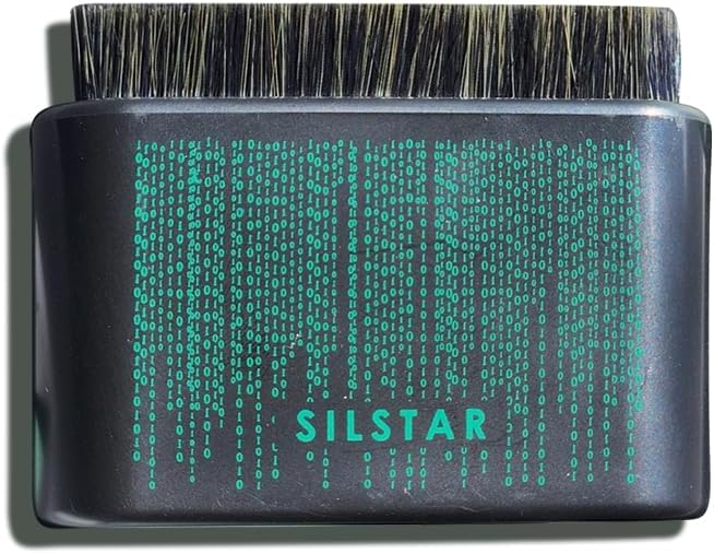 PureGroove Clean ESD Record Brush Pro – Premium Triple-Layer Anti-Static Vinyl Cleaning Brush with Conductive Copper Fibers & Ultra-Soft Bristles for Deep Groove Dust Removal Audiophile-Grade LP Care
