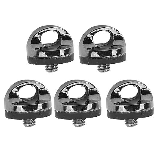 Quick Release Plate Mounting Screw, 20mm Head Diameter, Prevent Scratches, Rubber Pad, DRing Camera Screws for Outdoor Photography