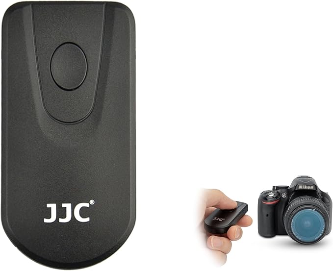 JJC Wireless Infrared Shutter Release Remote Control Replaces Nikon ML-L3 for Nikon D750 D610 D3400 D3300 D3200 D7500 D7200 D7100 D5500 D5300 D5200 D90 D80 Coolpix P900 P7800 P7700
