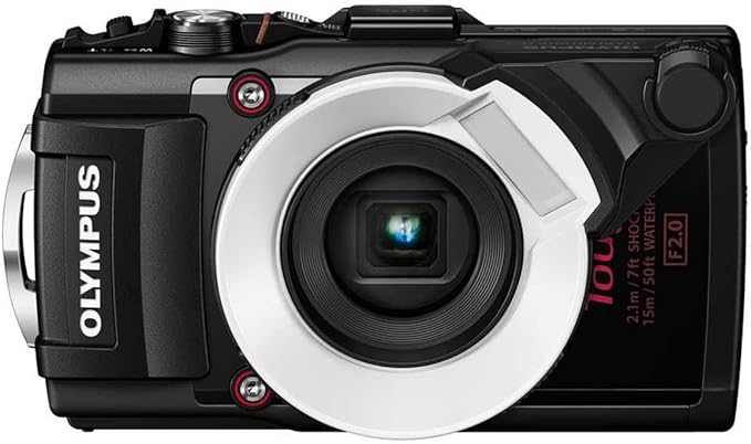 OM SYSTEM Olympus FD-1 Waterproof Flash Diffuser, White for TG-Series Cameras