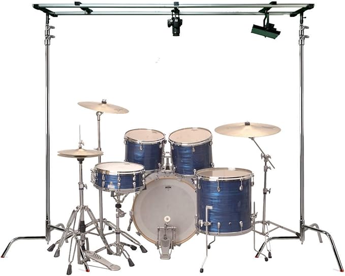 Glide Gear OH 150 Overhead Rig – For Camera, Lights – 4–12ft Modular Platform, Tripod/C-Stand Mounted, 20 lb Capacity