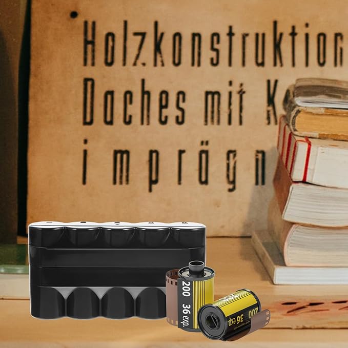 Film Case with Large Capacity Hard Plastic Storage Box for Film Lightweight and Easy to Carry for Organizing and Small Items