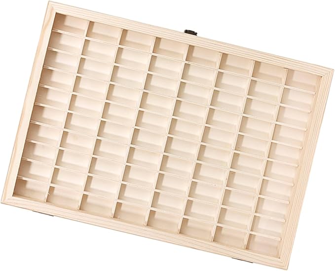 Professional Film Roll Holder For Photographers And Collectors Wooden Storage Box With Lid Display Case Film Preservation Box