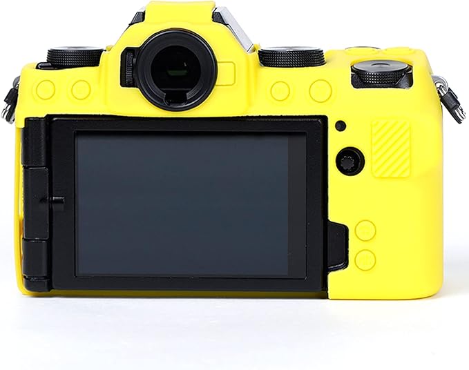 Professional Secure Silicone Camera Cases Bag Housing Rubber Body Skin for Fujifilm X-S10 Mirrorless Camera Fuji XS10 Protective Case (Yellow)