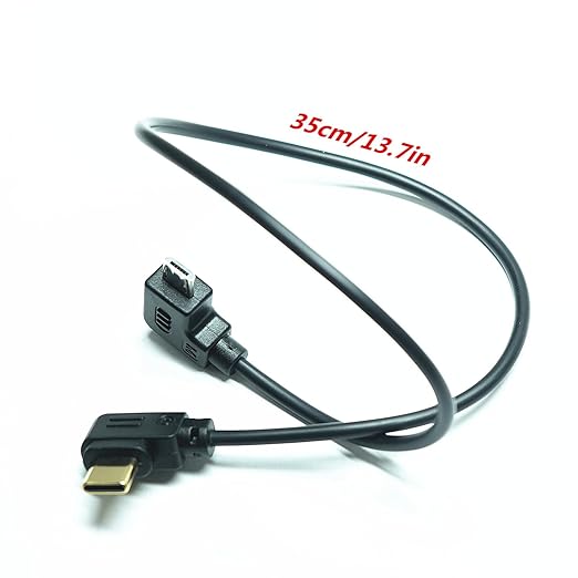 DYTDIEYINGTU for DJI Stabilizer Multi-Function Camera Control Cable (Micro USB) - EOS 200D II, M50, M50 II, 90D, 850D, a6400, a6600, a9, ZV-1, ZV-E1 - Shutter Release Connection