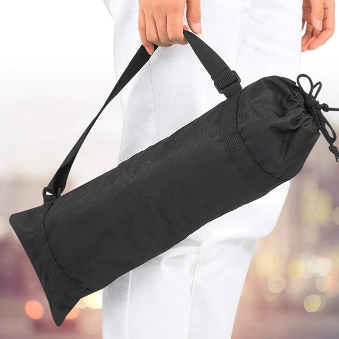 Camera Tripod Carrying Case Portable Photography Tripod Carry Bag Black Camera Tripod Bag Folding Outdoor Oxford Padded Strap (45CM)