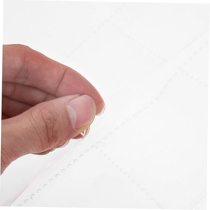 Angoily 30pcs Acid Negative Film Sleeves for Storage Pages Protects Film Negatives for Easy Organization and Transport