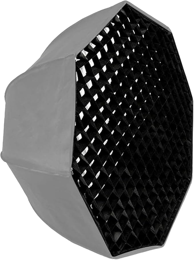 Honeycomb Grid for 95cm/37 Octagonal Softbox - Portable Light Control Grid Compatible (K95, Black, Grid Only)