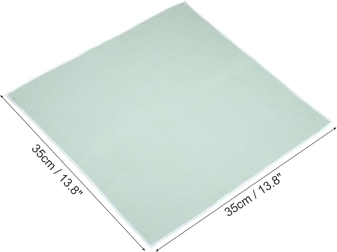 PATIKIL Camera Protective Wrap, 13.8" x 13.8" Lens Protector Wrapper Magic Self-Adhesive Camera Wrap for Camera Lens DSLR Phone Laptop, Green