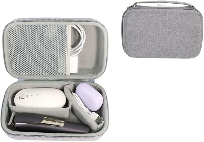 Electronic Organizer, Travel Cable Bag, Protective with Divider Storage Bag for Cord Charging Cable Flash Drive