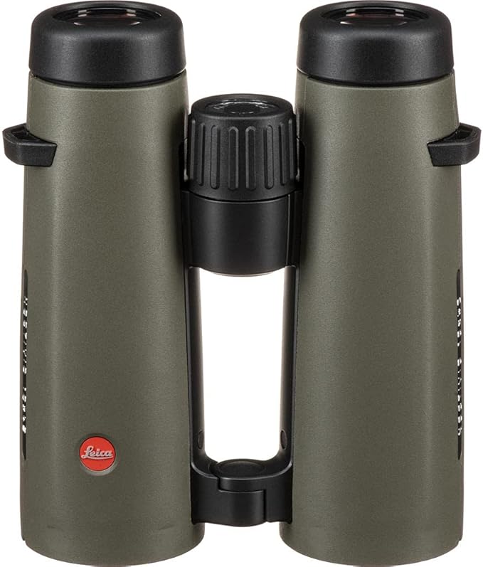 Leica 10x42 Noctivid Binoculars (Olive Green) (40387) + Backpack + Full Size Monopod + Cleaning Set + 2 x Cap Keeper + Neck Strap
