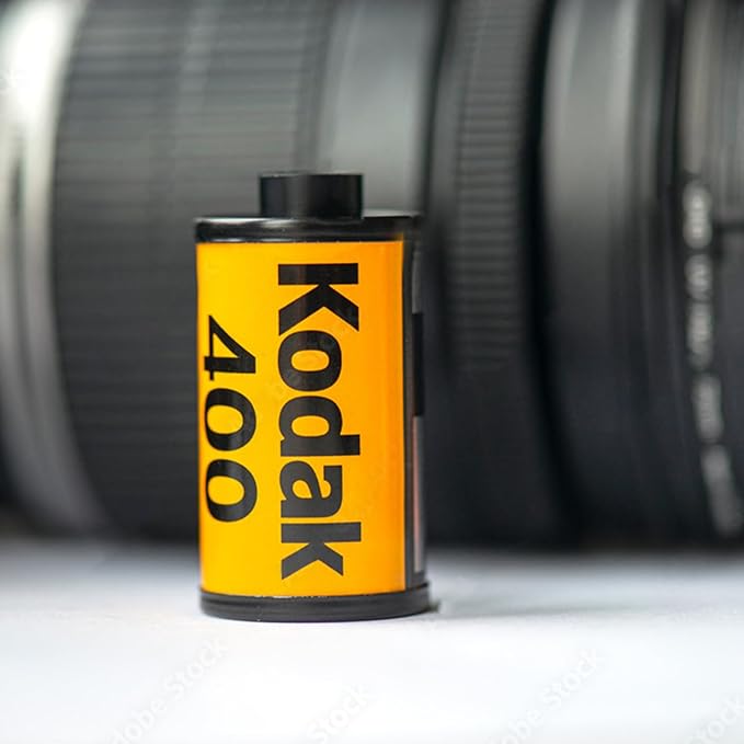 Kodak Ultramax 400 & Gold 200 35mm Film Bundle - 6 Rolls (36exp Each) - Includes Balveli Microfiber Cloth