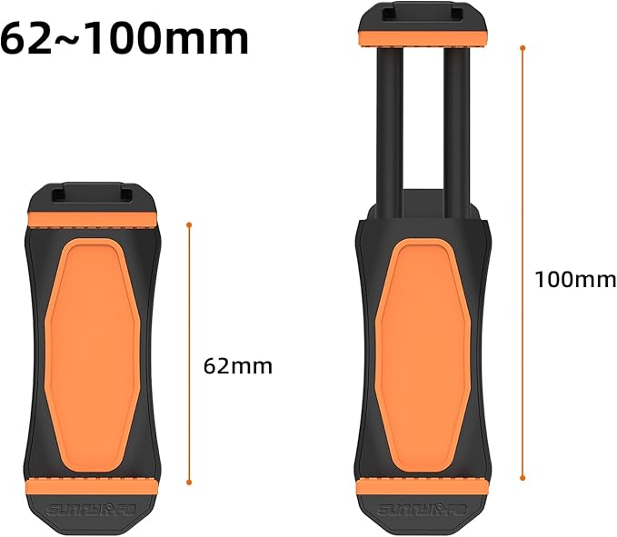 Pocket3 Dual Phone Extension Holder for DJI Osmo Pocket 3 Camera Handle Accessories Cold Shoe Adapter Expansion Mount Mic Light Tripod