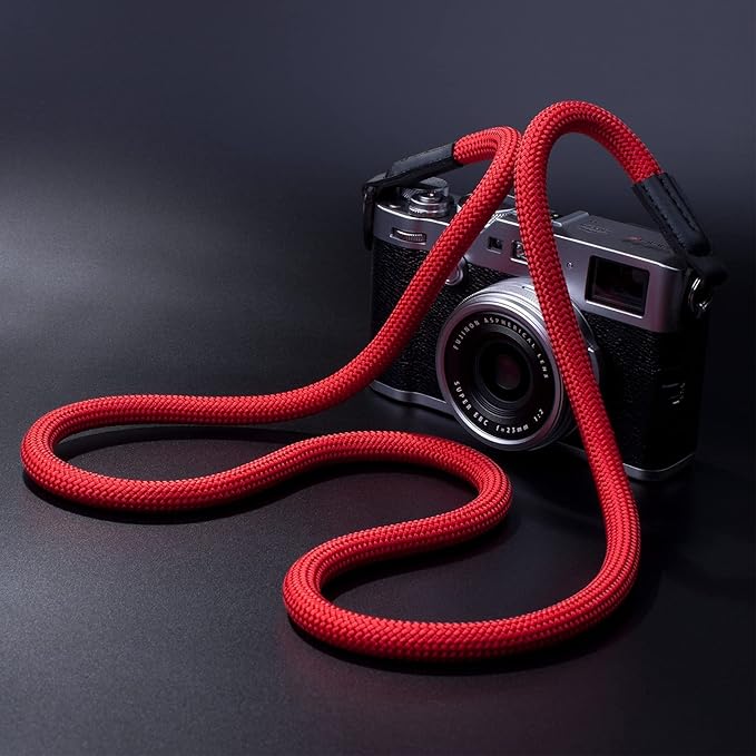 Vintage Camera Neck Strap,Nylon Rope Camera Shoulder Straps for Photographers Film DSLR
