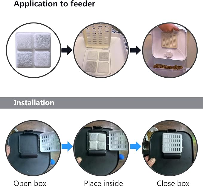 8-Pack Pet Food Desiccant Bag For Petlibro Automatic Cat dog Feeders, Keep Pet Food Dry and Fresh