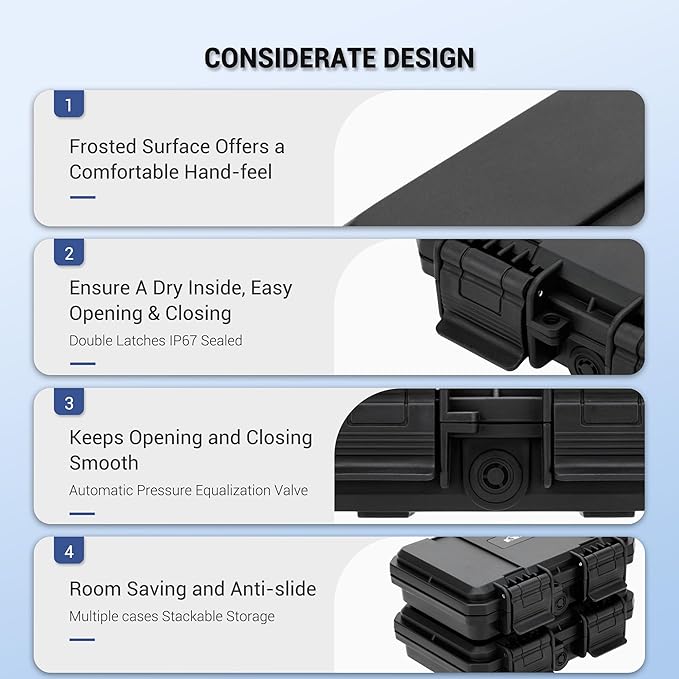 Hard Plastic 15 Slots M.2 2280 2260 2242 2240 2230 Case, Water-Resistant Shockproof M.2 SSD Holder with Label & Notepaper, 2280 SSD Card Case Vertical Style Drive Storage Box