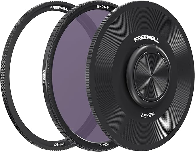 Freewell 67mm Natural Density ND8 (3 f-Stops) ND0.9 Camera Filter Compatible with M2 Series