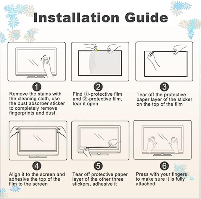 Anti Glare film TV 43Inch Screen Protector LED LCD TV Anti Blue Light Filter Film, Anti-Scratch Injury Against Radiation TV Guard, Relieve Eye Fatigue, Matte - 43in942*529mm