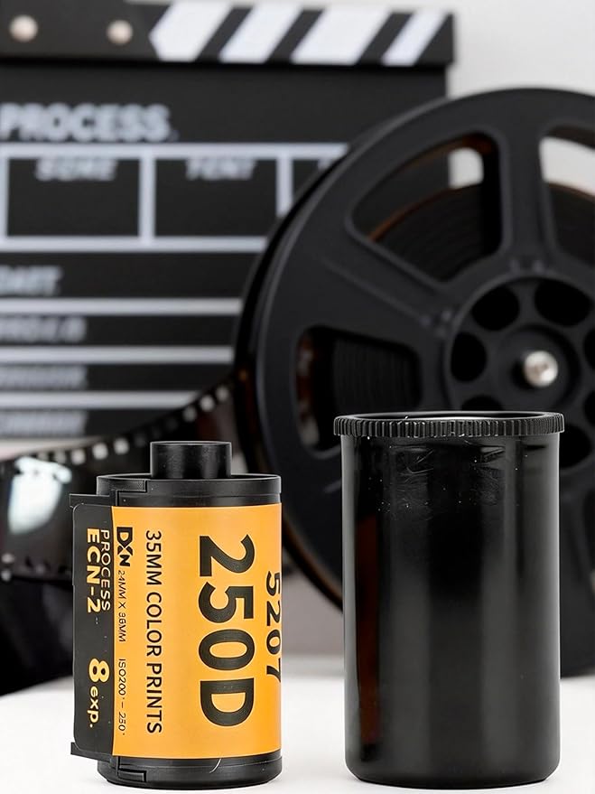 KooingTech 35mm Film Roll, ECN 2 35mm Camera Film Roll, 200 to 250 Light Sensitivity Color Print Film Roll for 135 Camera