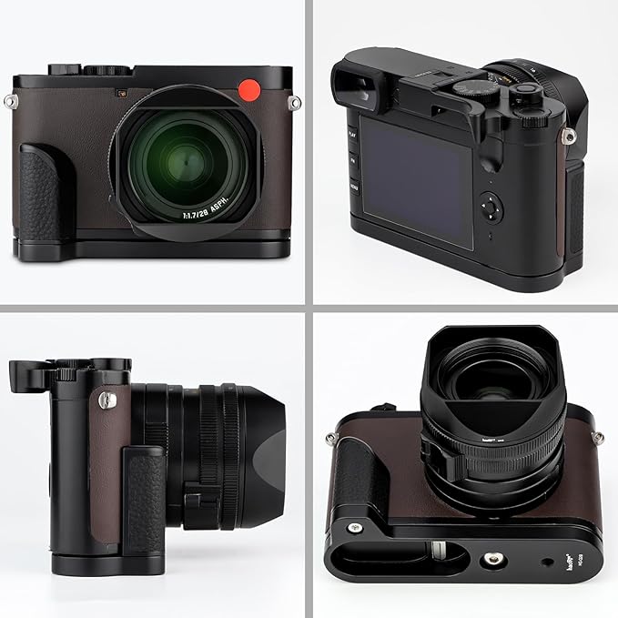 Haoge HG-Q2B Hand Grip Bracket Holder Designed for Leica Q2 Camera Body