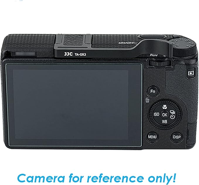 JJC TA-GR3 Thumbs Up Grip for GR III GR IIIx Camera, GR IIIx Thumbs Grip, GR III Thumbs Up Grip, Made of Premium Aluminium Alloy, Hot Shoe Grip Compatible with Ricoh GRIII GRIIIx