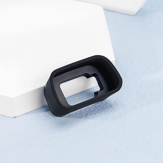 JJC Camera Eyecup Eyepiece Viewfinder for Canon EOS R8 & RP Mirrorless Camera with Extended Soft Silicone Design