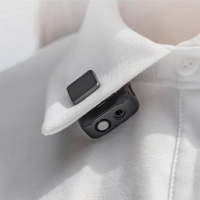 2 Pcs Original Clip Magnet for DJI Mic Microphone,Clothes OEM Magnetic Mounting Accessories for DJ MIC 2/Mic Mini Wireless Transmitter,Easy Attachment,Seamless Wearing Magnetic Mount Holder