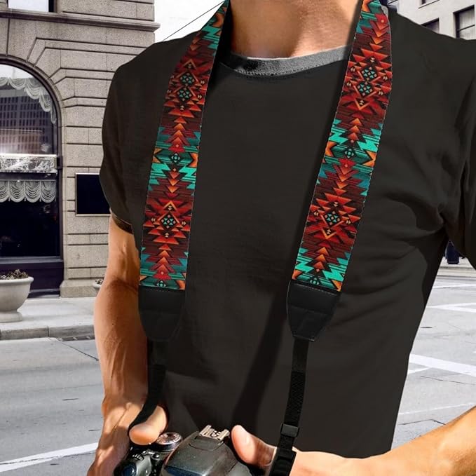 GLENLCWE Camera Strap, Camera Strap for Photographers Neck Strap Replacement Fit Most Cameras